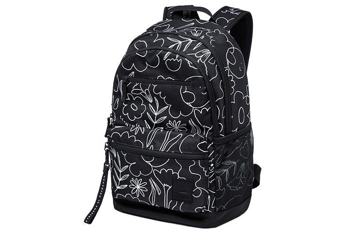 Li-Ning Allover Print Sportstyle Backpack 'Black' ABST155-1 - 3