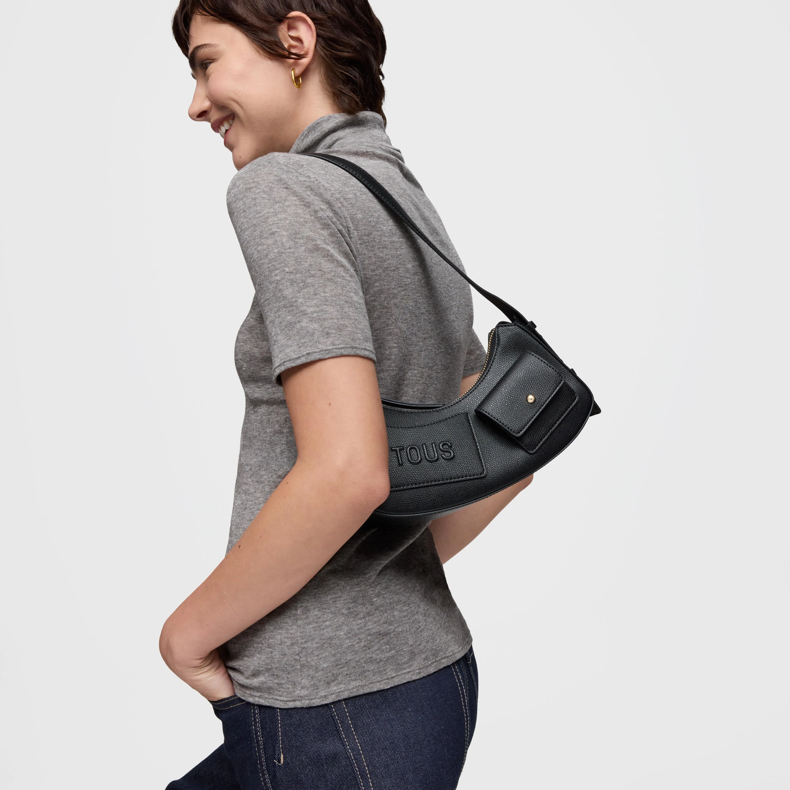 Black Shoulder bag TOUS Back to Basics - 1