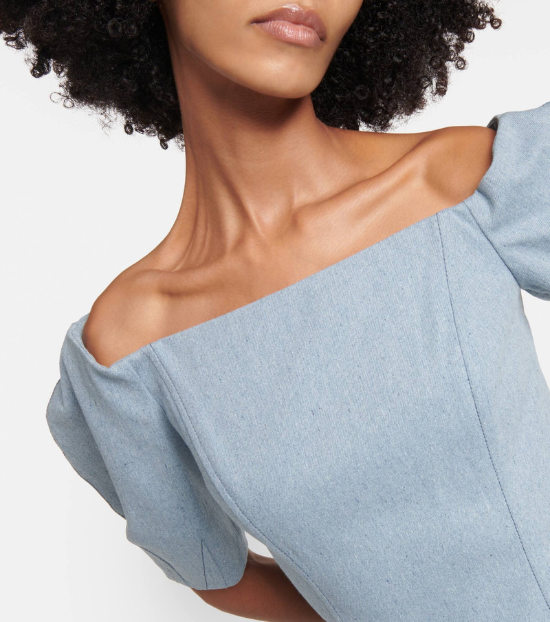 Ellen off-shoulder cotton top 4