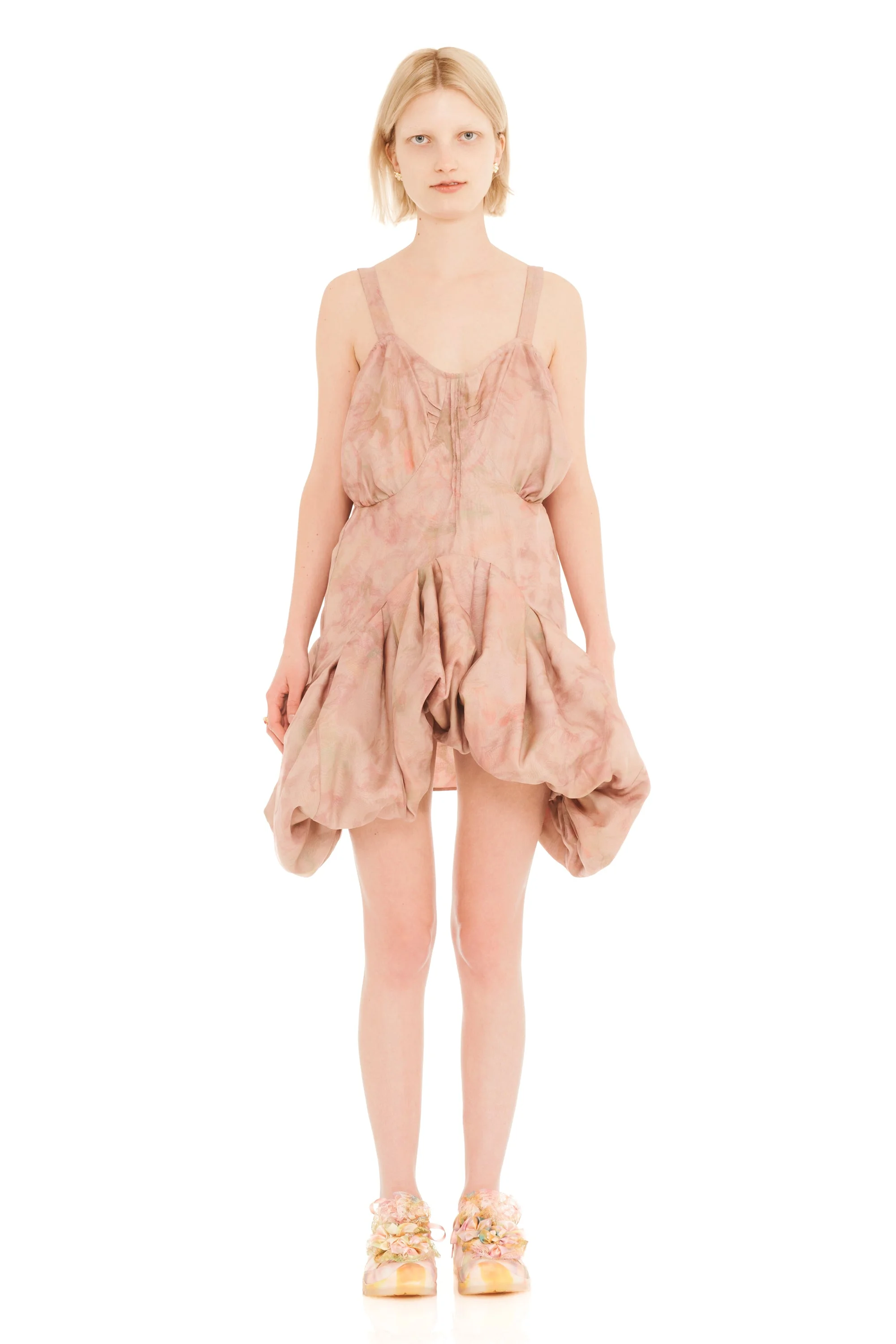 MAUVE MEADOW VALERIAN SLIP DRESS - 1
