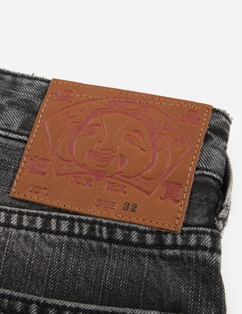 DISTRESSED STUDDED DAICOCK AND FAIR ISLE SNOWFLAKE PRINTED POCKET FASHION FIT JEANS 10