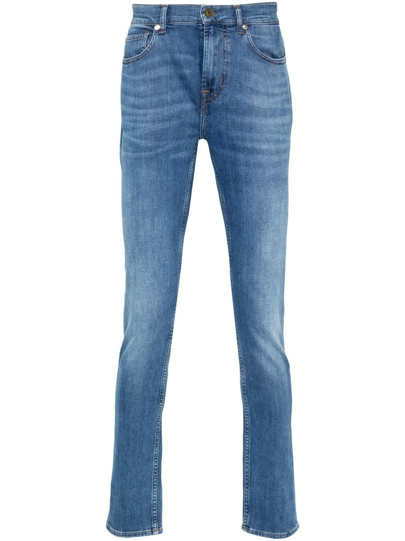 Paxtyn logo-patch jeans 1