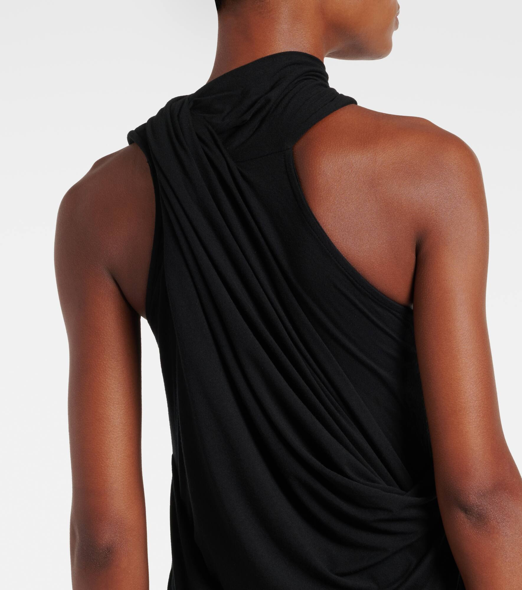 Draped jersey top - 5