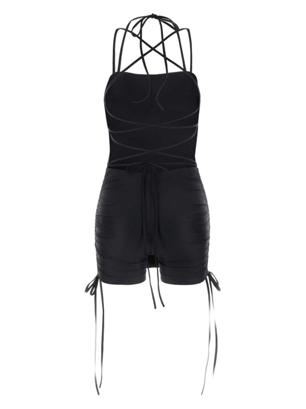 ruched mini dress - 2