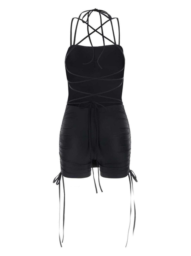 BALENCIAGA ruched mini dress outlook