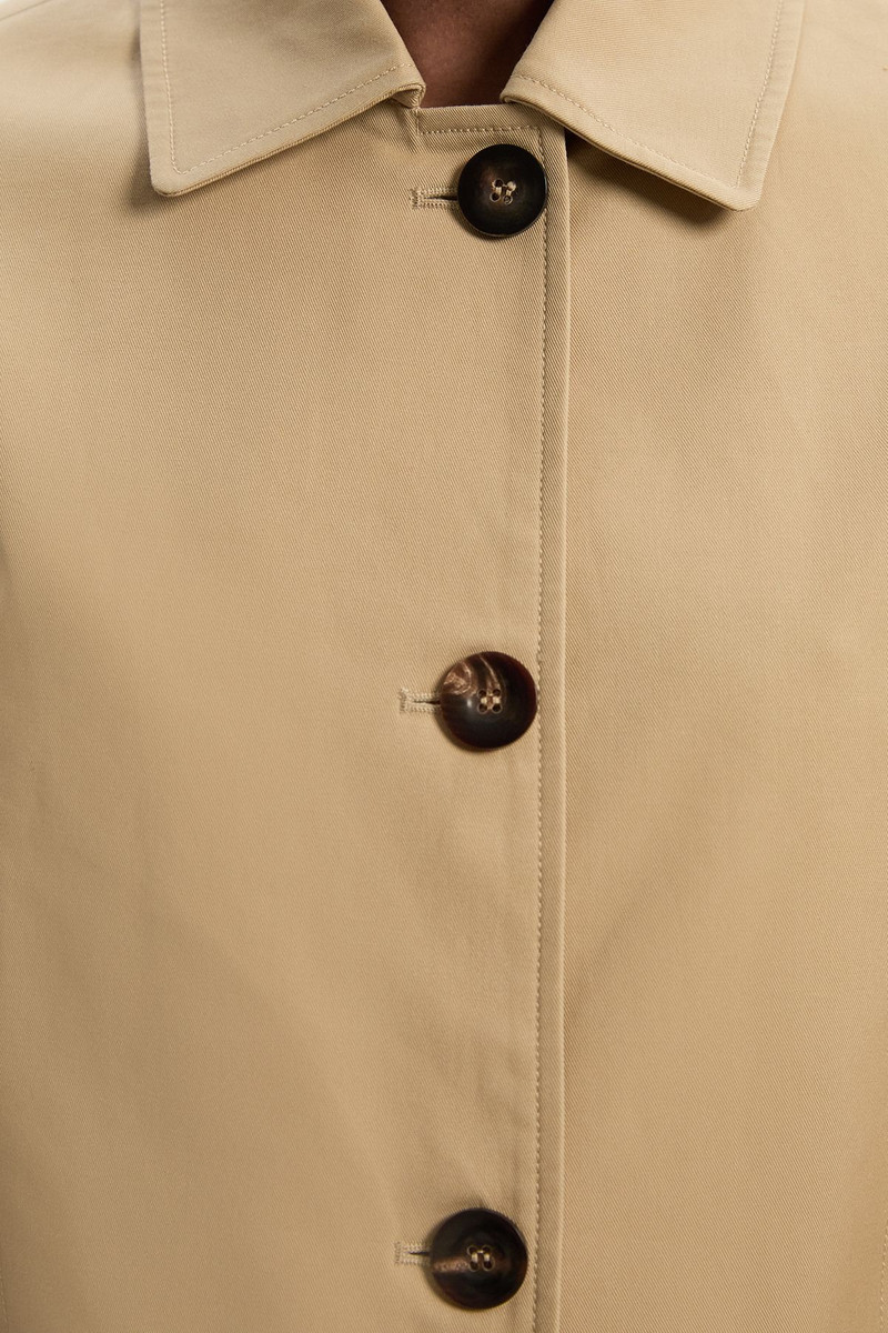 Cotton Button Tailored Jacket 3