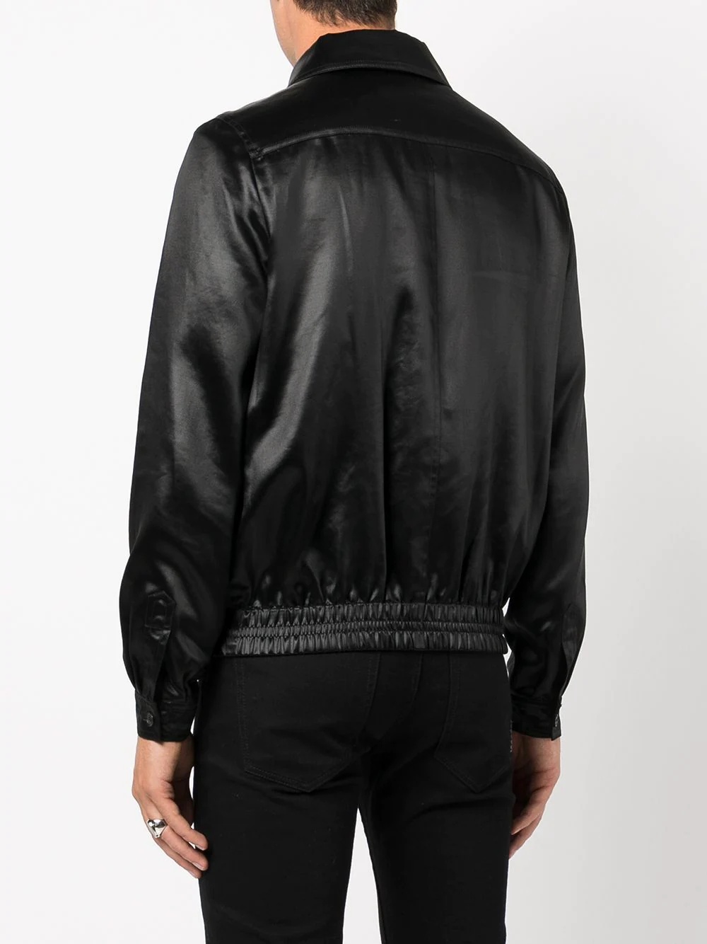 zipped bomber jacket - 4