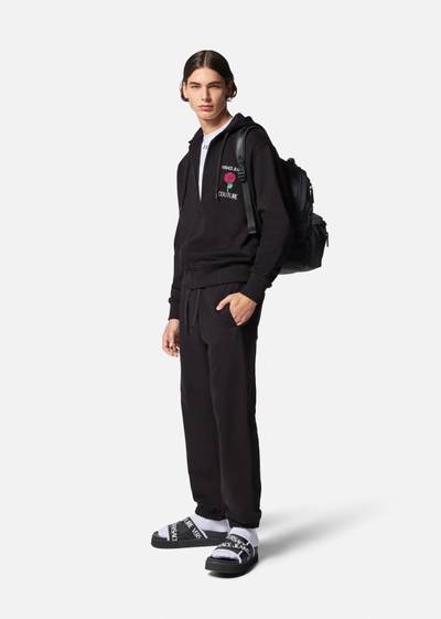 VERSACE JEANS COUTURE Roses Logo Sweatpants outlook
