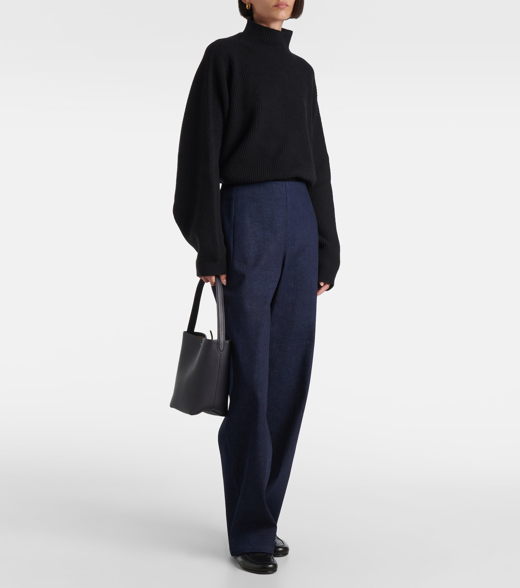 Jagger denim straight pants - 2