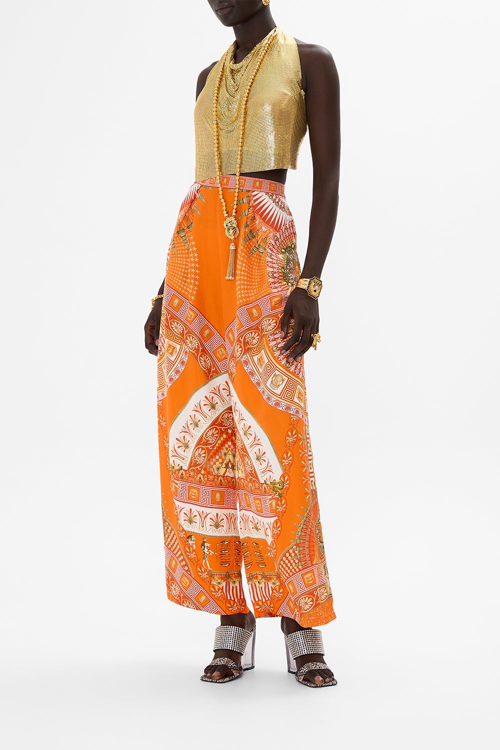 TUCK FRONT PANT - 4