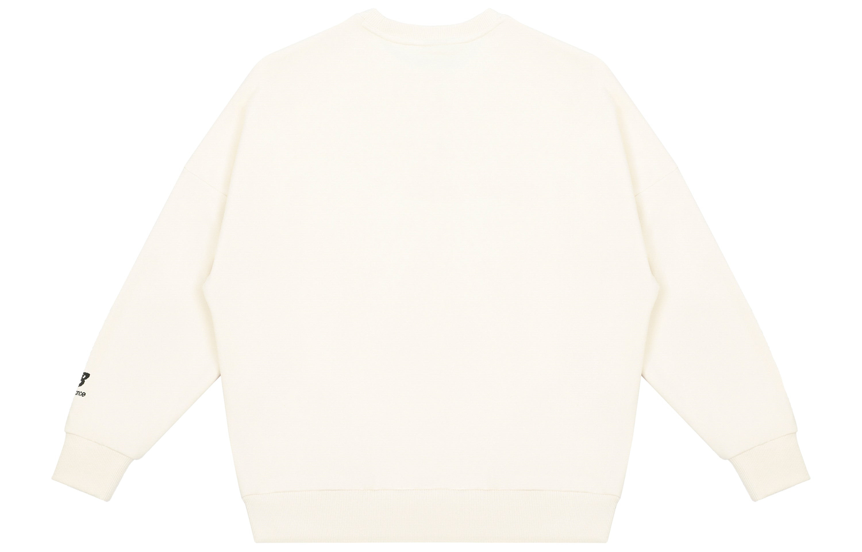 New Balance Logo Print Sweatshirt 'White Green' AMT13365-IV - 2