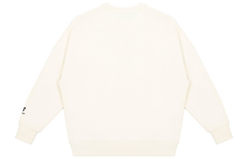 New Balance New Balance Logo Print Sweatshirt 'White Green' AMT13365-IV outlook