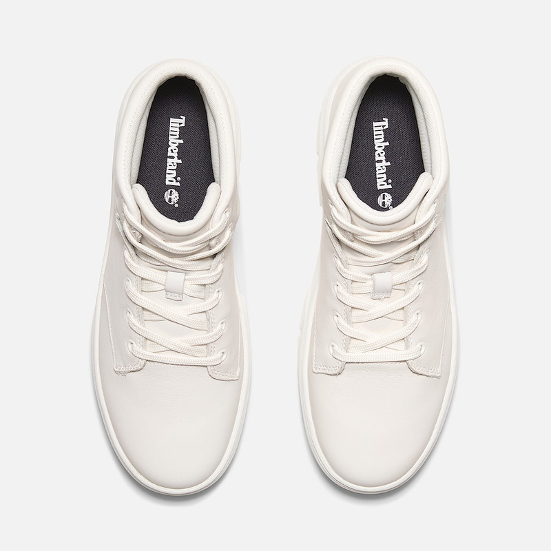 Timberland Women's Laurel Court High Top Lace-Up Sneaker outlook