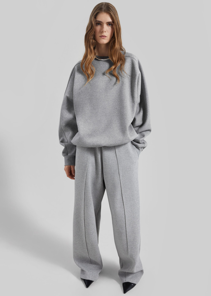 Keane Tapered Sweatpants - Grey 5