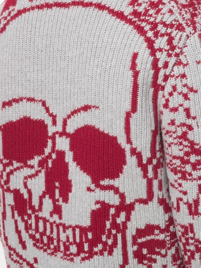 long intarsia-knit cardigan 5