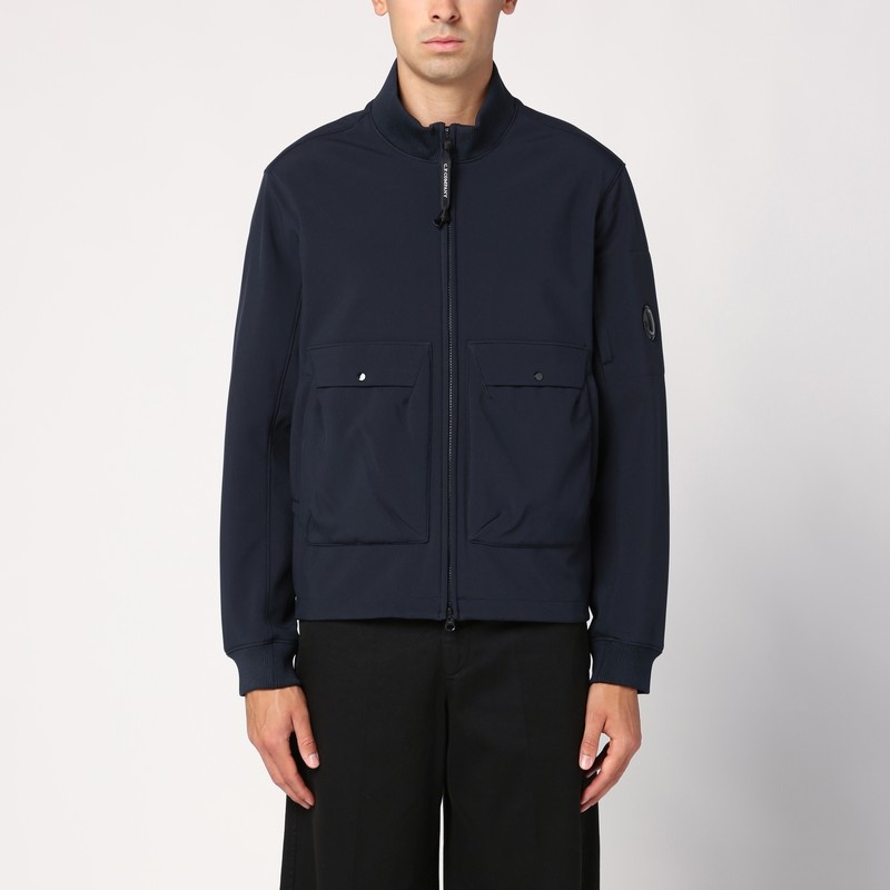 Light jacket with blue zip - 1