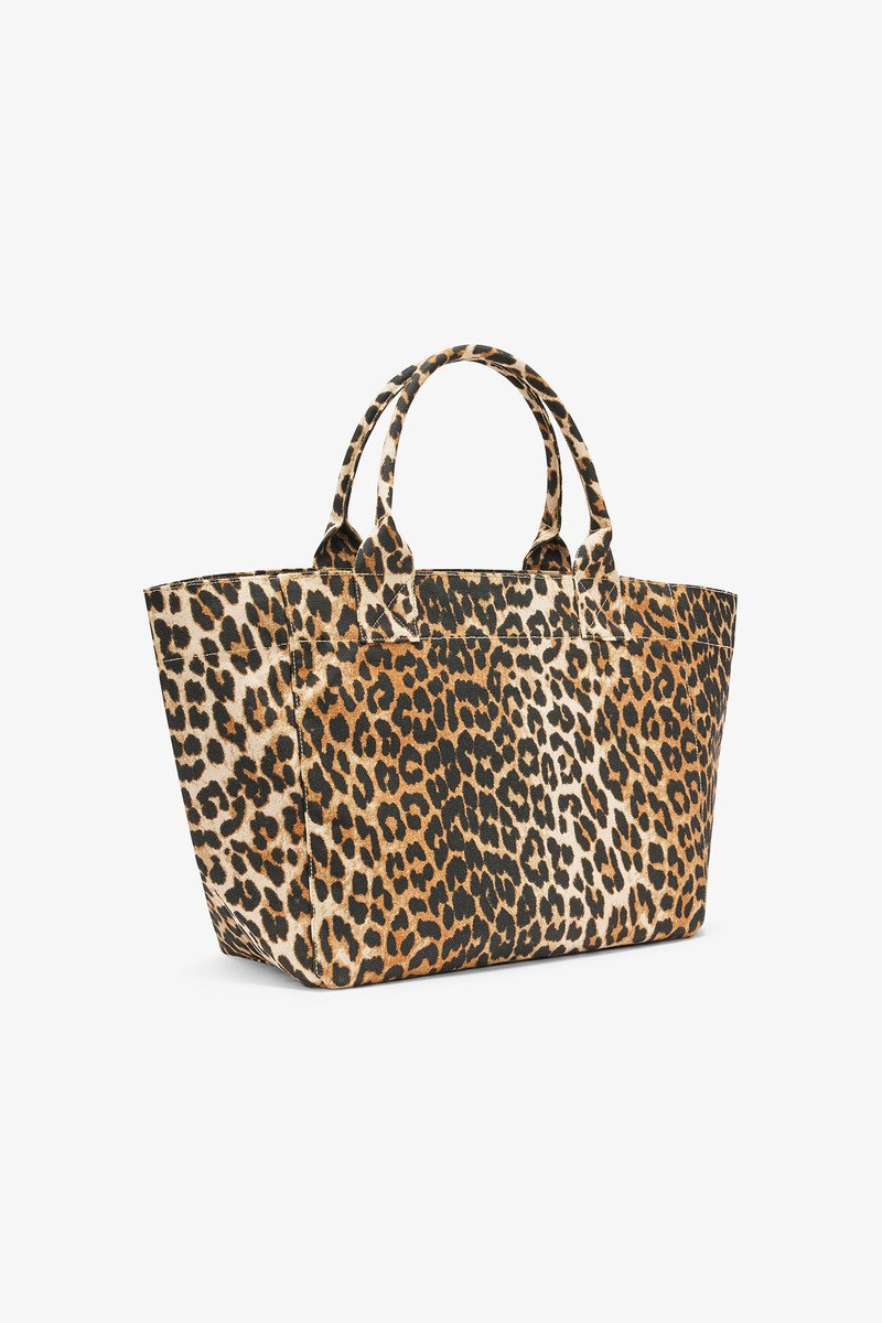 GANNI LEOPARD MEDIUM TOTE outlook
