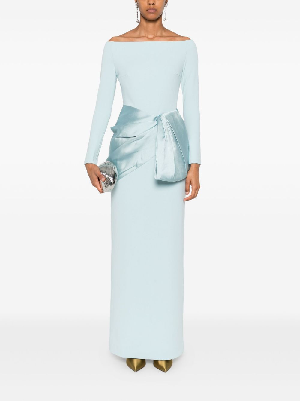 Kori bow-detail maxi dress - 2