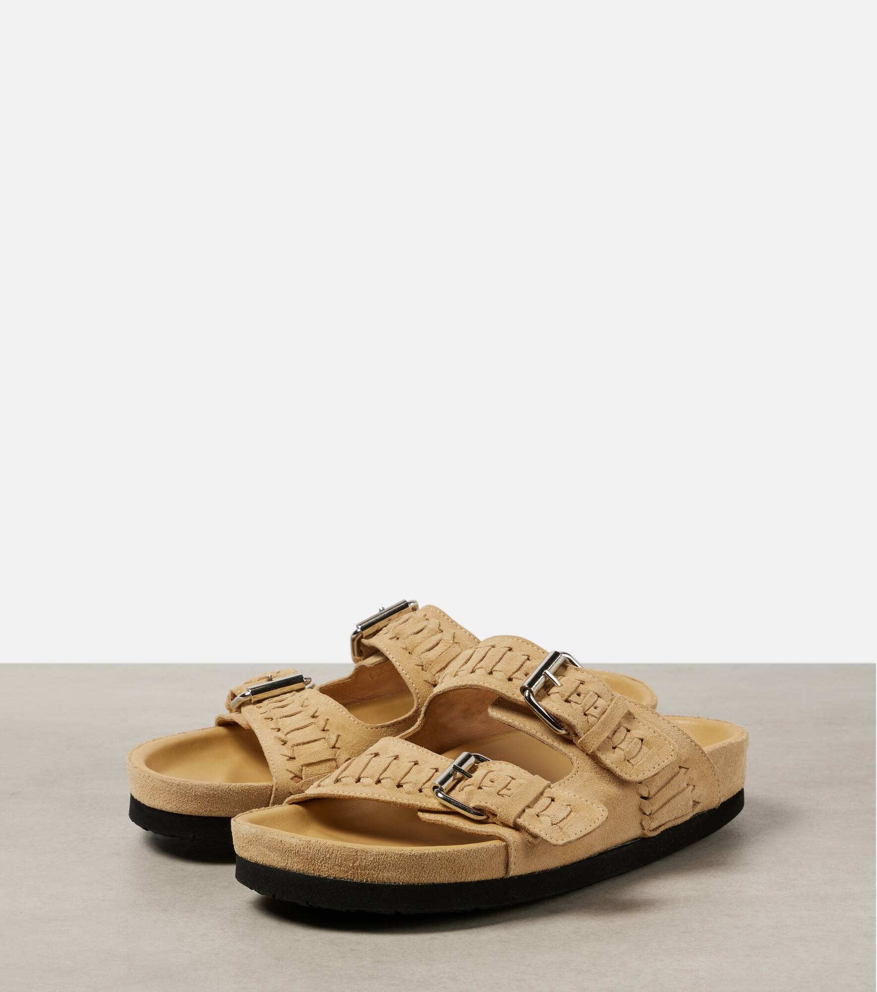 Lennyo studded leather sandals - 5