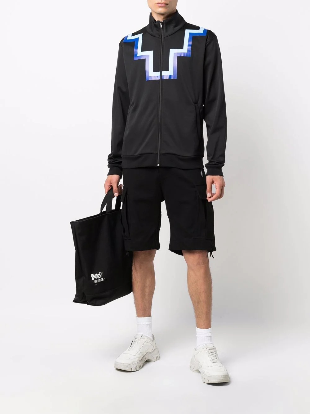 cross slim track jacket - 2