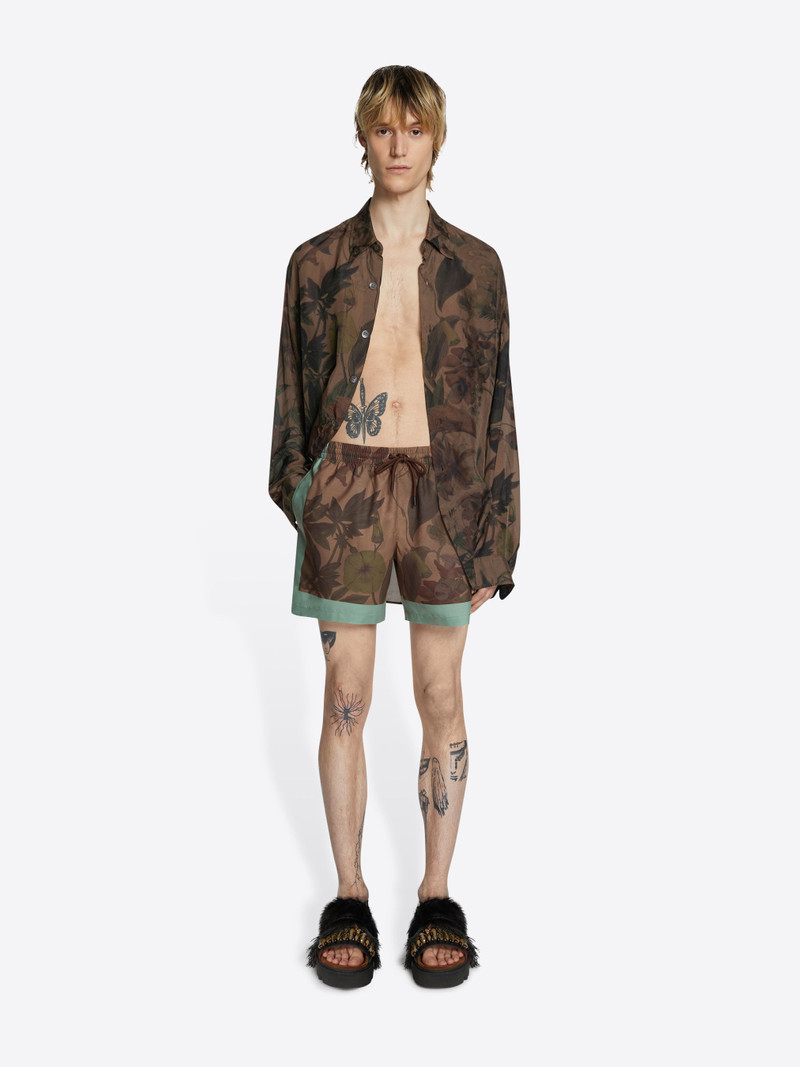 Dries Van Noten PRINTED SWIM SHORTS outlook
