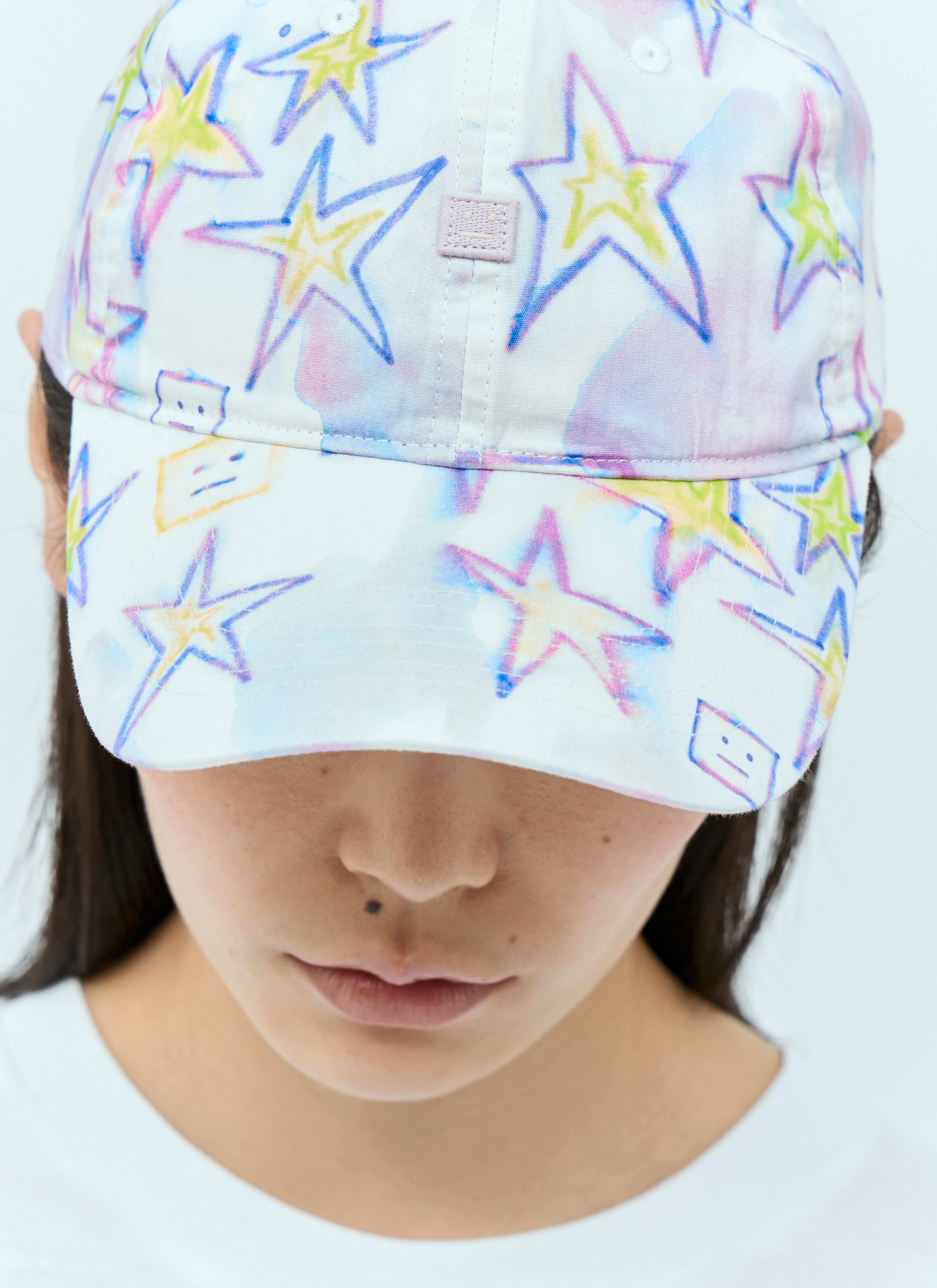 Micro Face Patch Baseball Cap - 5