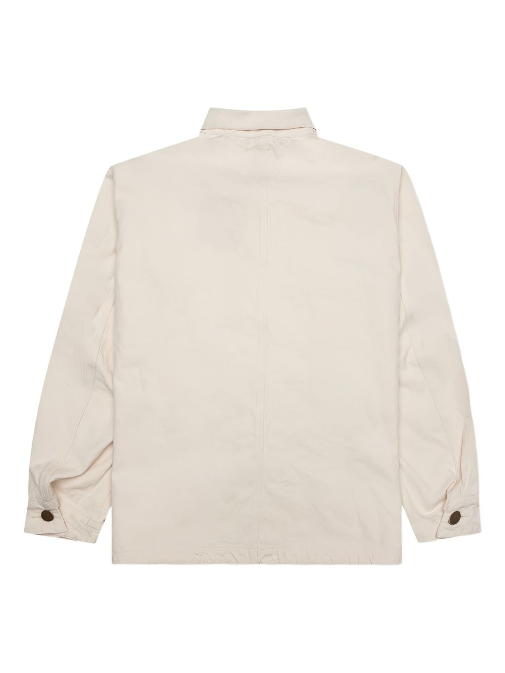patch-pocket shirt jacket - 2