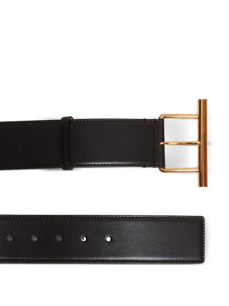 Alexander McQueen T-bar buckle belt outlook