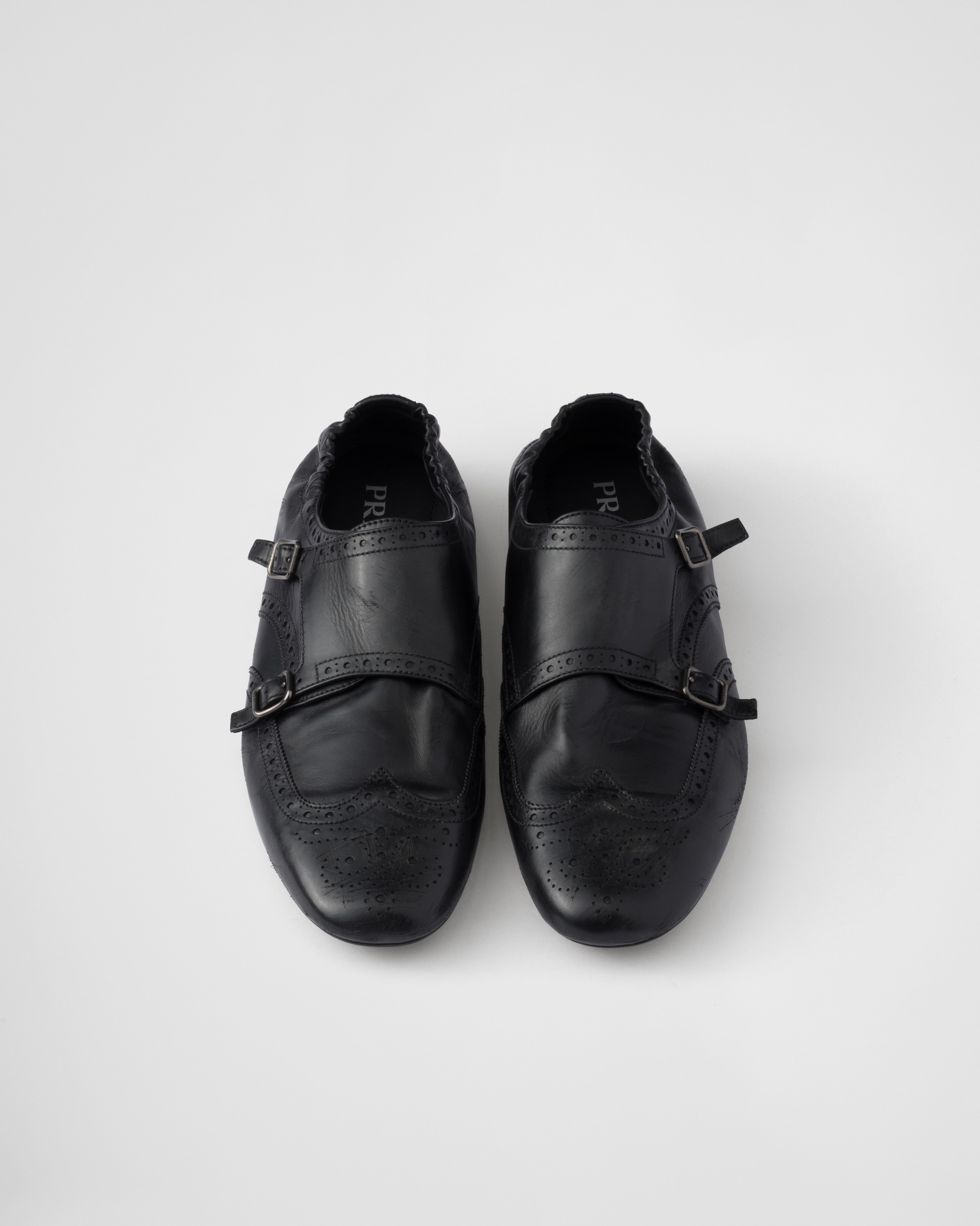 Shuffle double monk strap shoes - 4