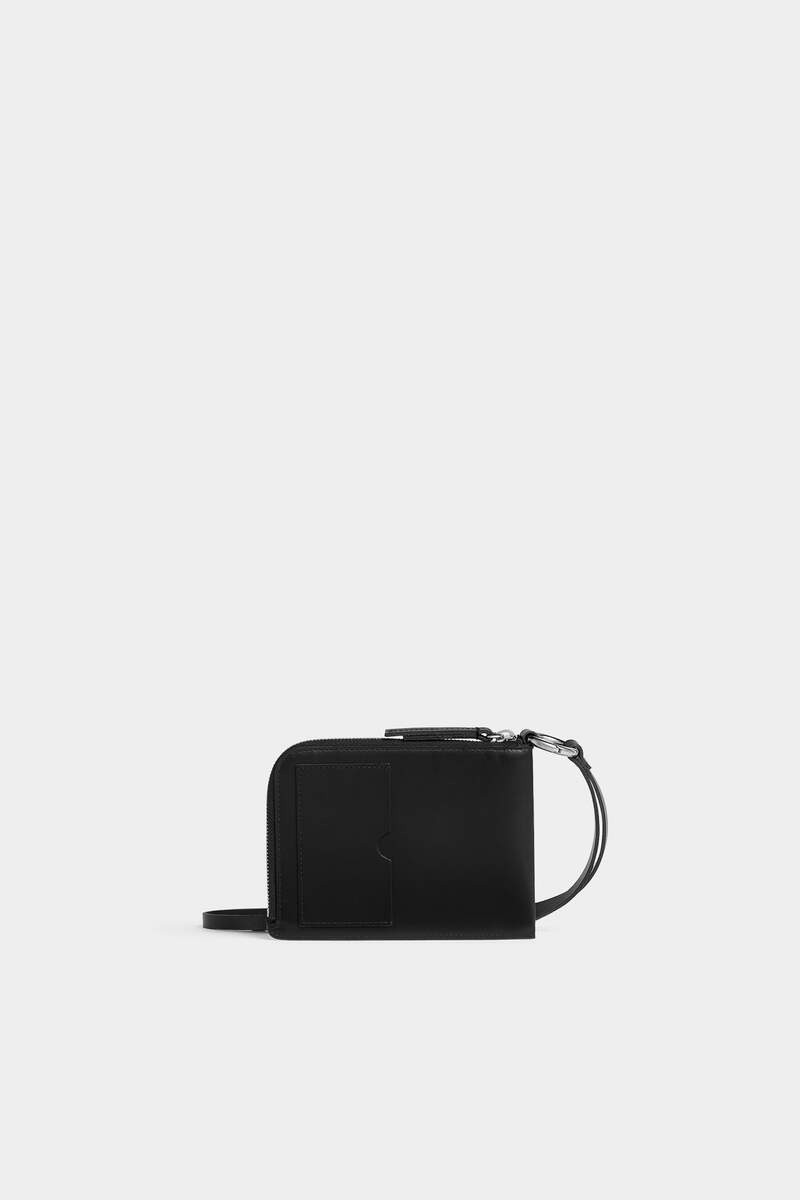 DSQUARED2 BONDAGE LEATHER POUCH outlook