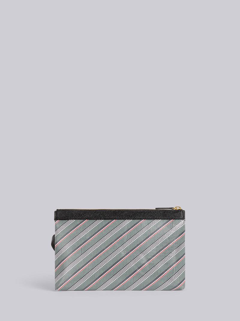 Medium Grey Monogram Coated Canvas Travel Kit With Eyemask and Neck Pillow 5