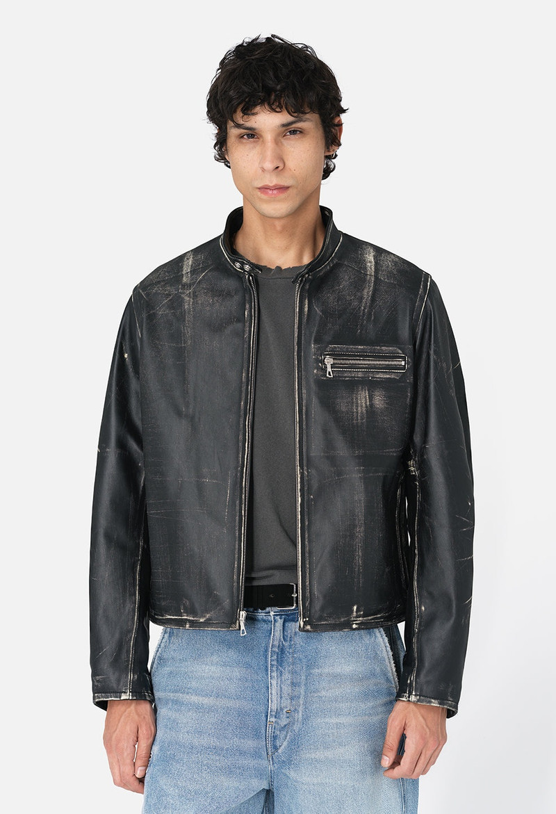 John Elliott LEATHER CAFE RACER outlook