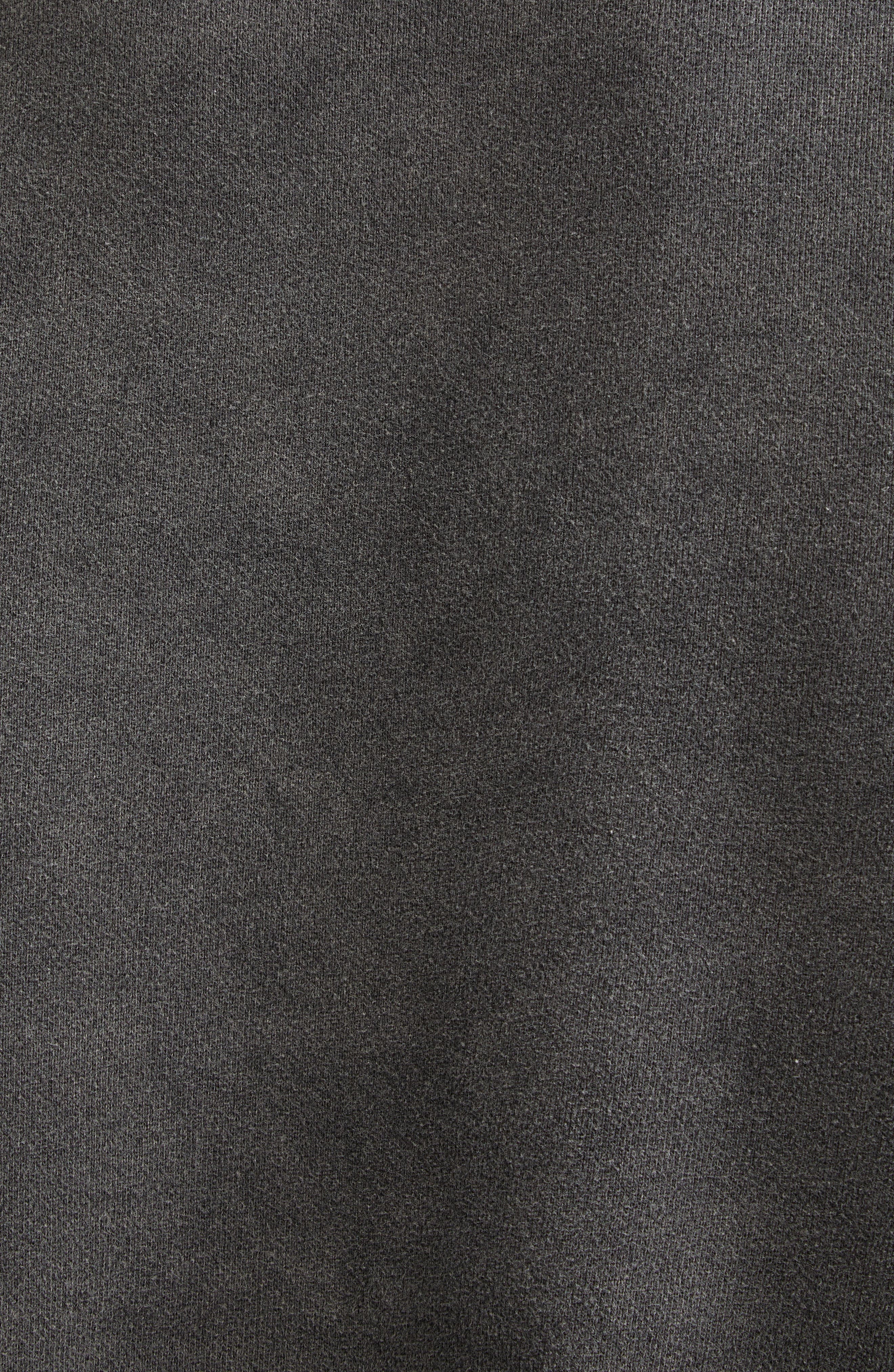 Alexander Wang Logo Graphic Crewneck Sweatshirt in Faded Black at Nordstrom - 7