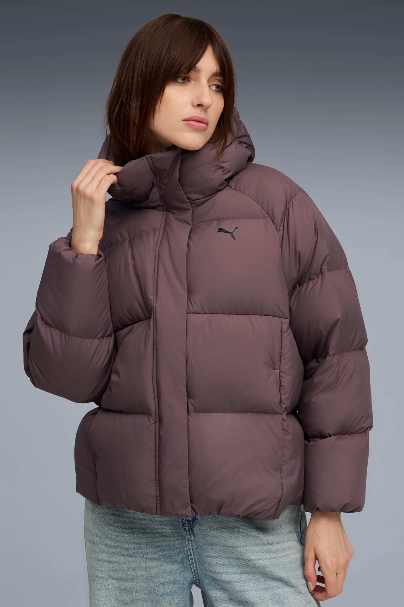 Hooded Down Puffer Jacket Women - 3