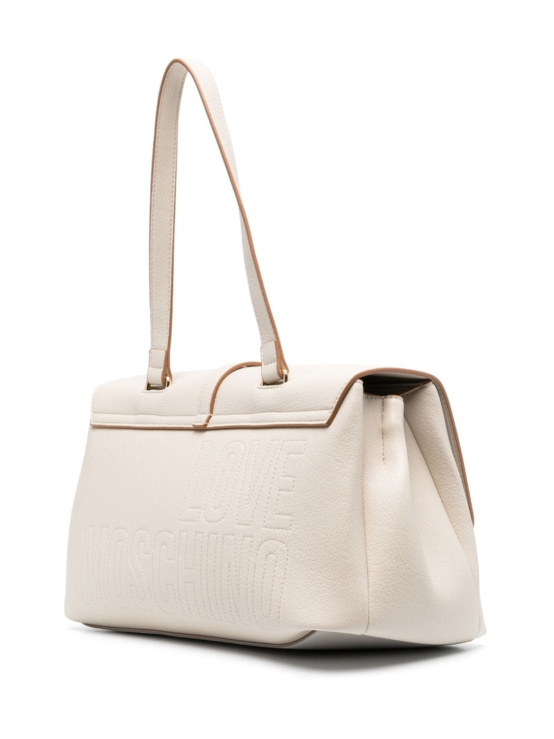 Love Heart Lock faux-leather shoulder bag 3