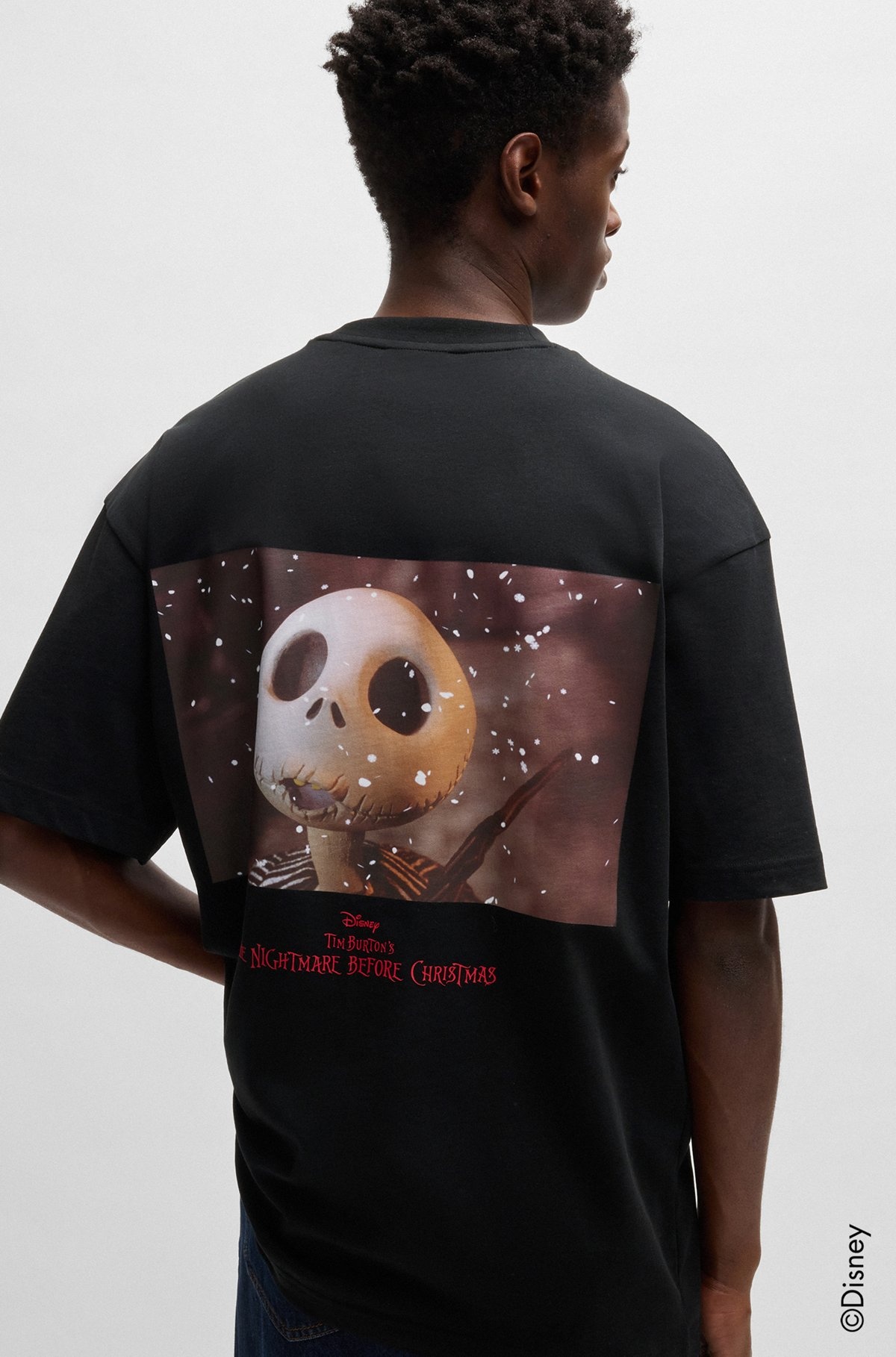HUGO X DISNEY'S THE NIGHTMARE BEFORE CHRISTMAS OVERSIZE-FIT T-SHIRT - 5