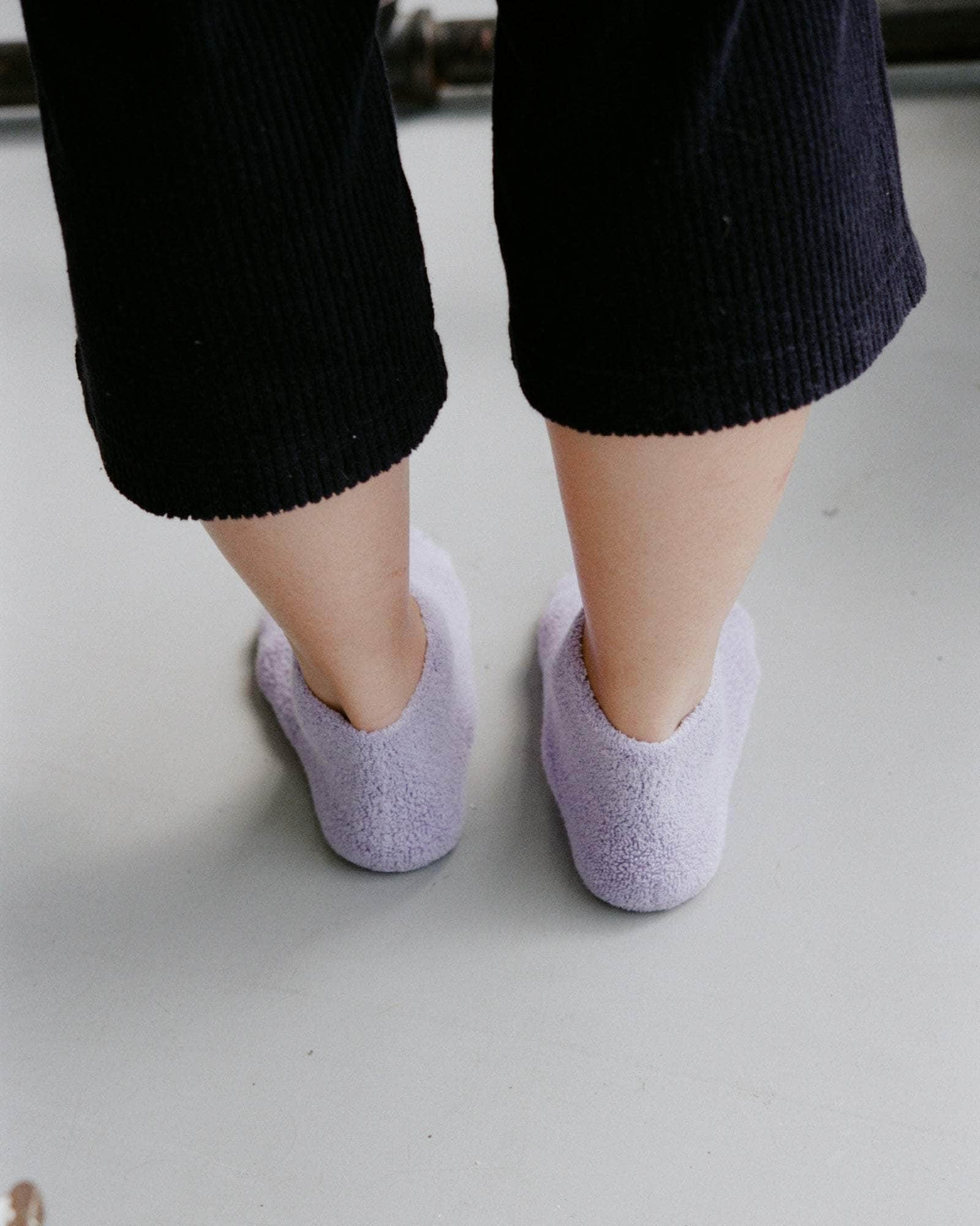 Buckle Ankle Socks - Textured Organic Cotton - 2