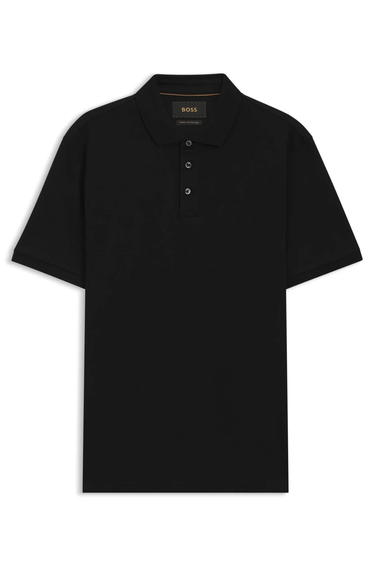 REGULAR-FIT POLO SHIRT IN MERCERIZED COTTON - 1