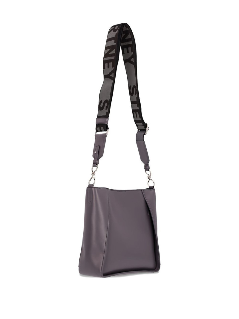 Stella McCartney circular-logo crossbody bag outlook