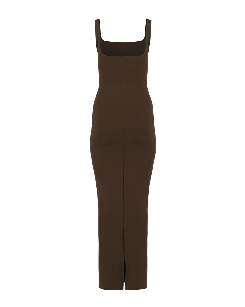 SQUARE NECK MAXI BRUNETTE - NYLON SPANDEX 3