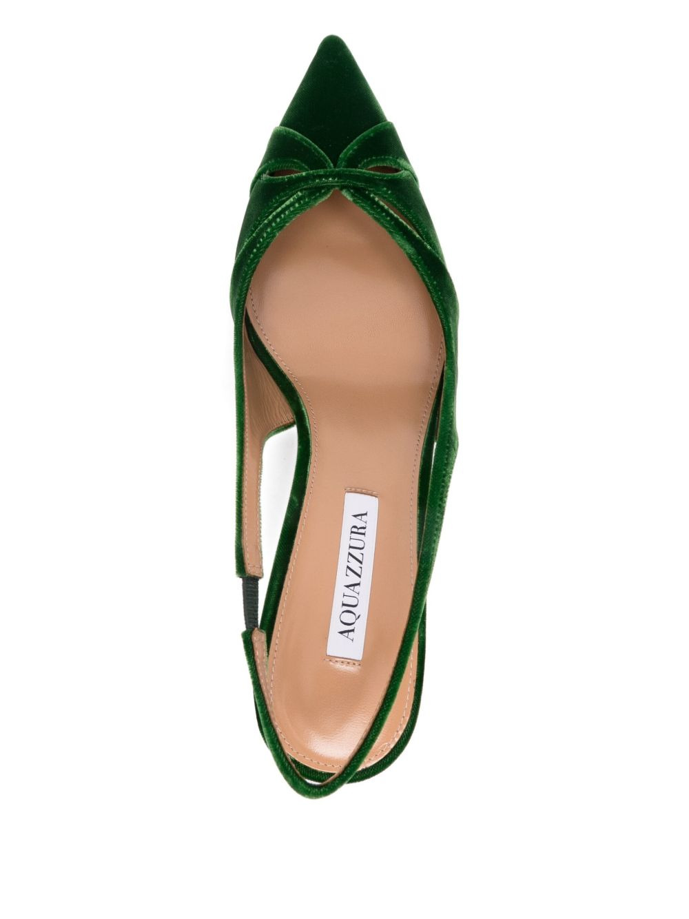 65mm knot-detail slingback pumps - 4