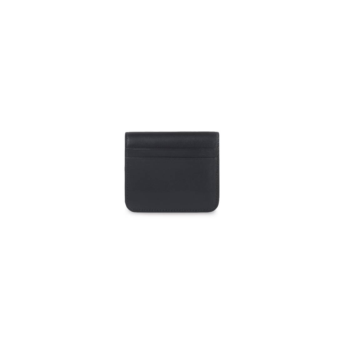 Essential Flap Coin And Card Holder in Black - 2