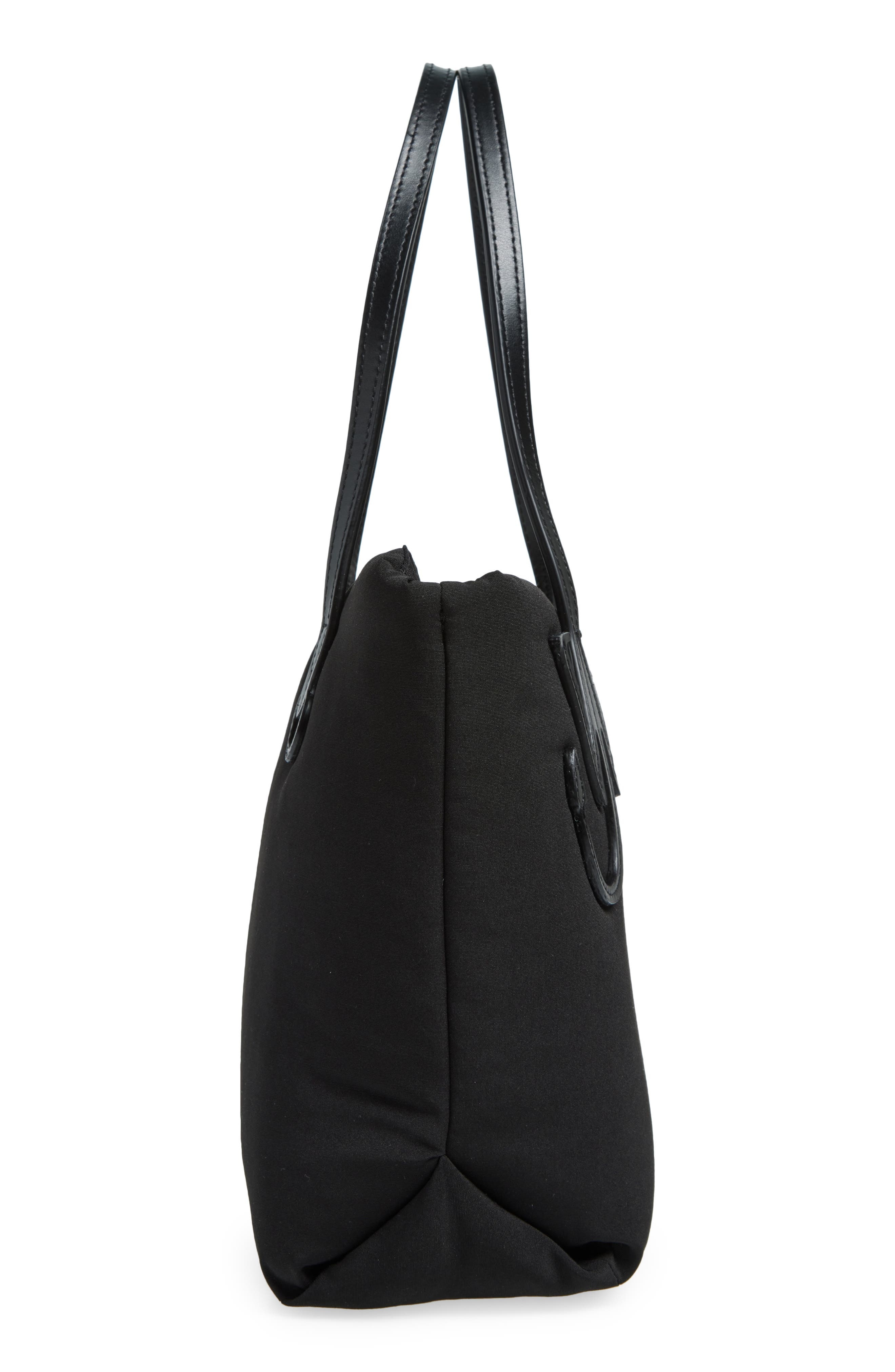 JW Anderson Small Anchor Puffy Canvas Tote in Black at Nordstrom - 5