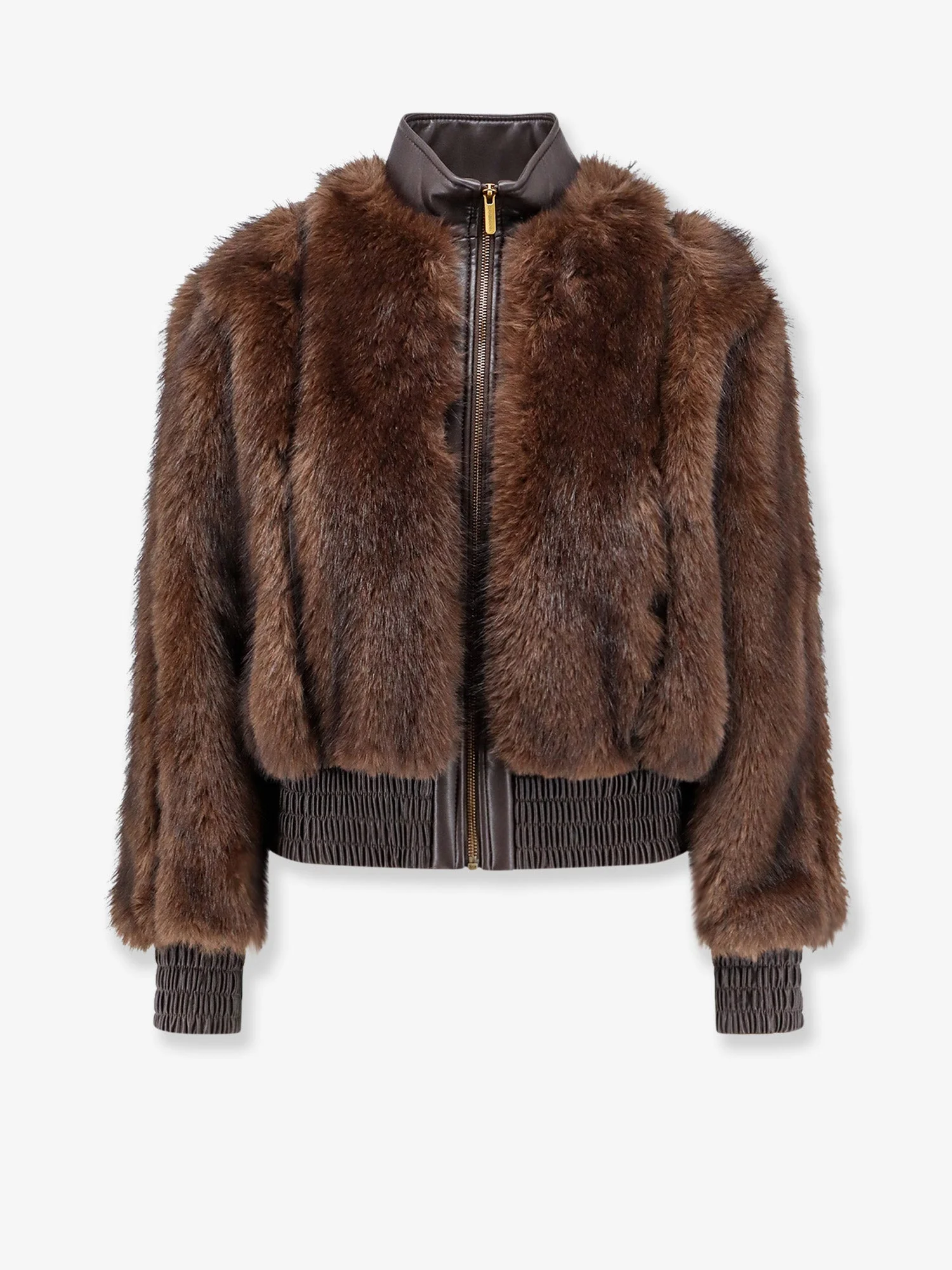 Zimmermann Valiant Faux Fur Jacket Brown Women - 1