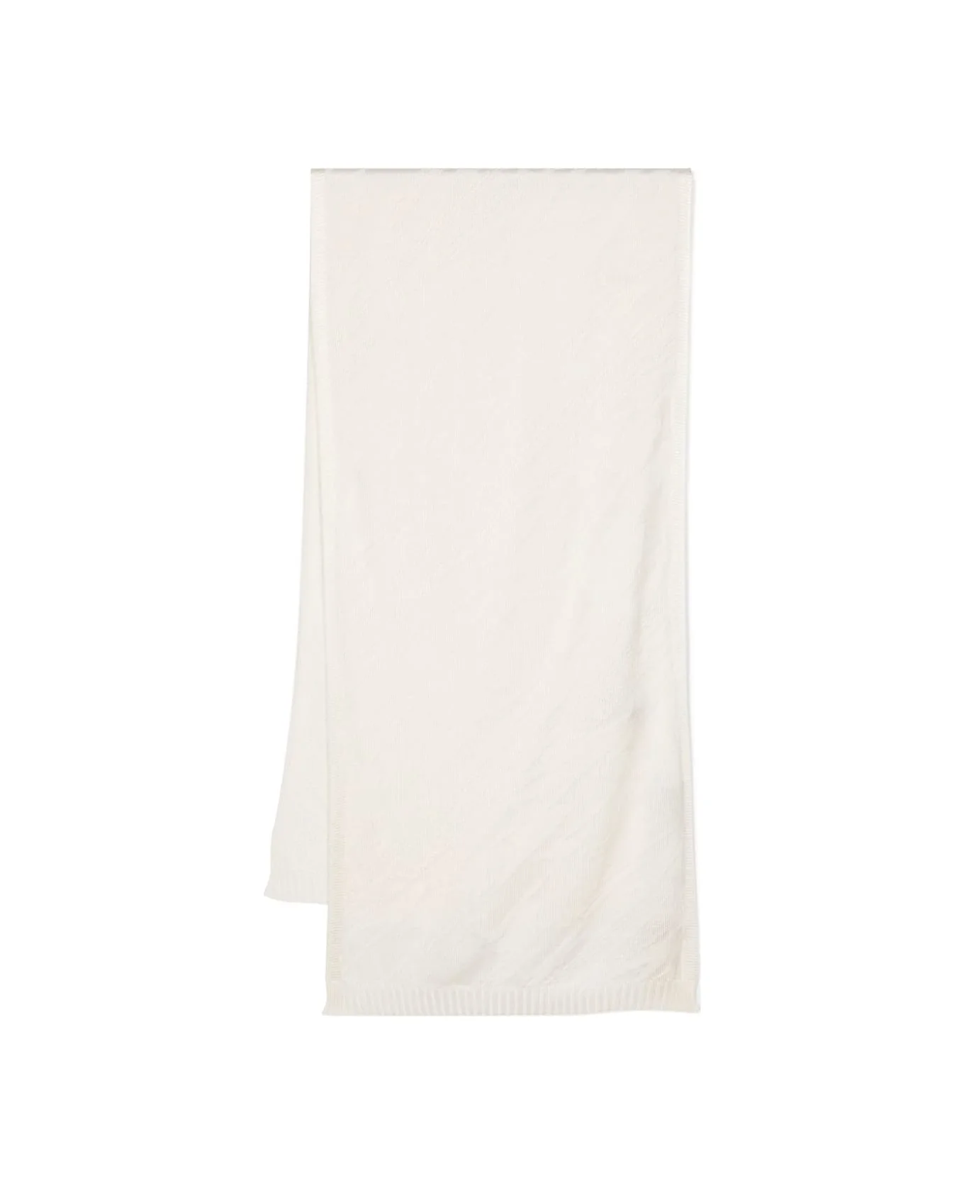 Viscose And Wool Blend Scarf - 1