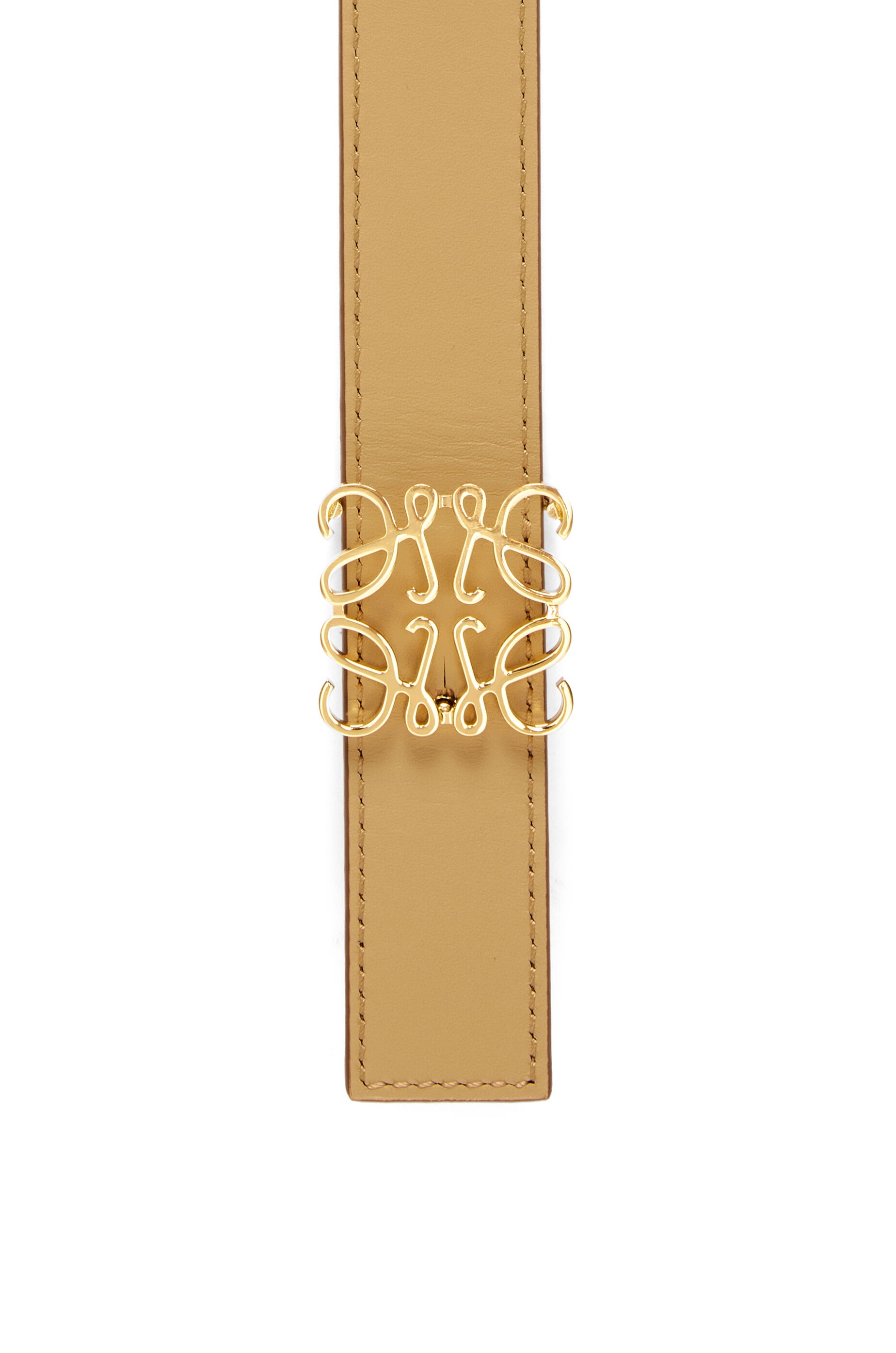 Reversible Anagram belt in smooth calfskin - 3
