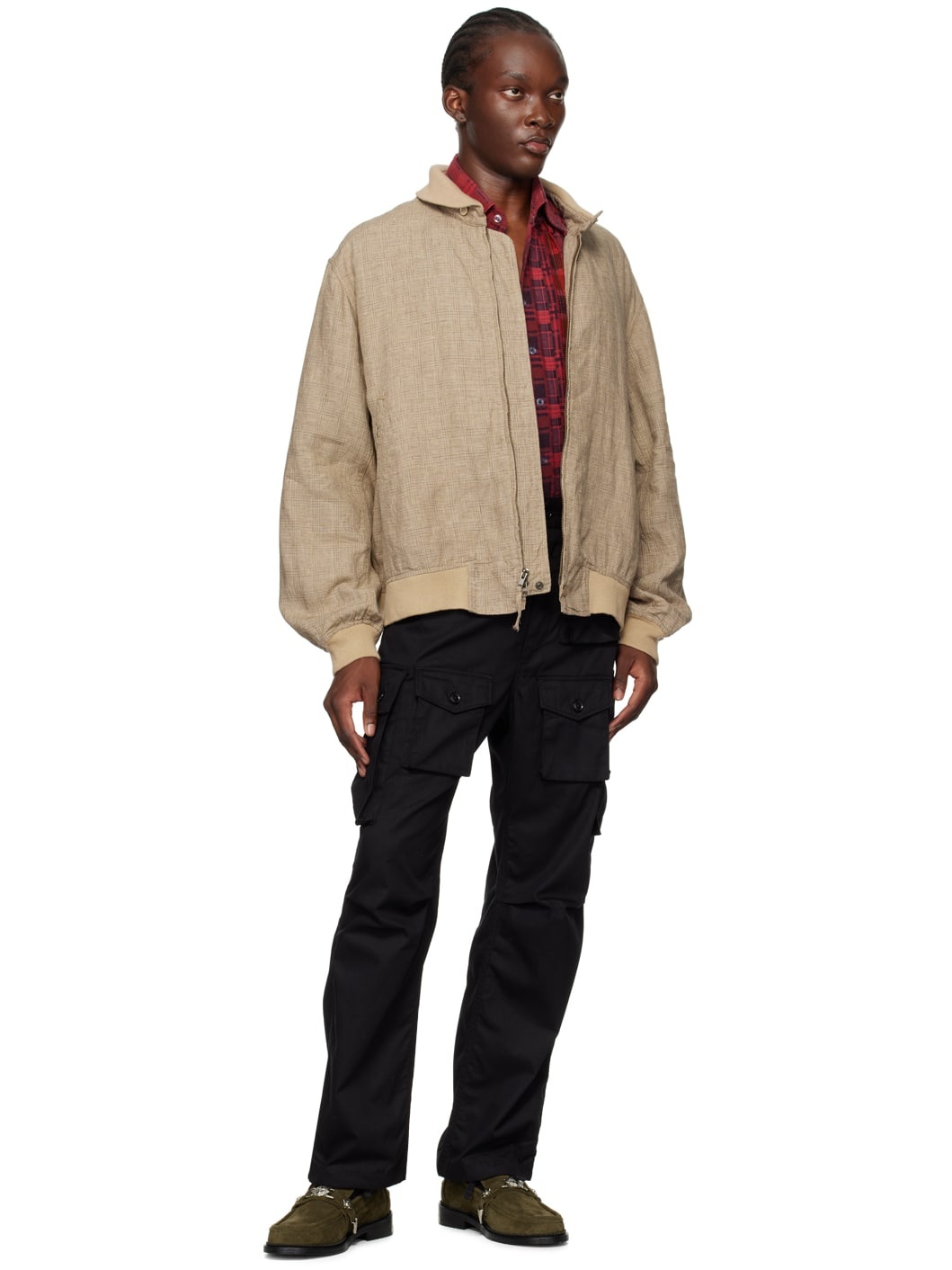 SSENSE Exclusive Khaki Loafers - 5