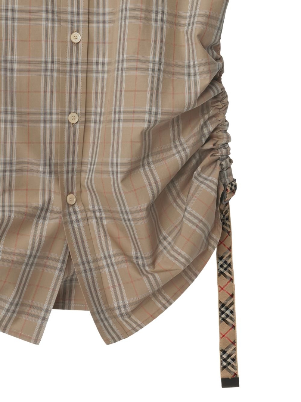 checkered cotton shirt - 5
