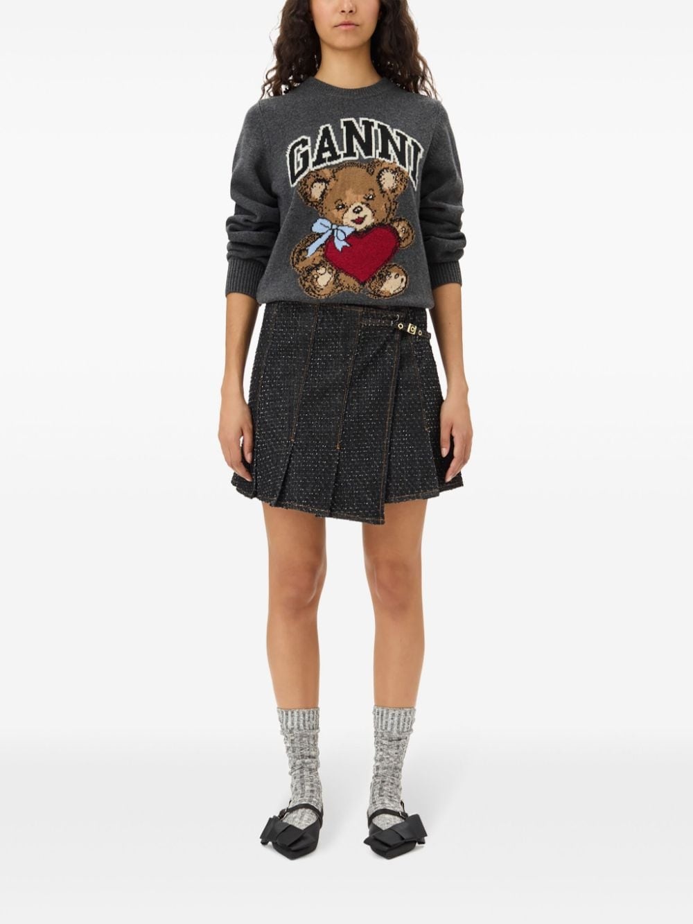 embroidered logo jumper - 2