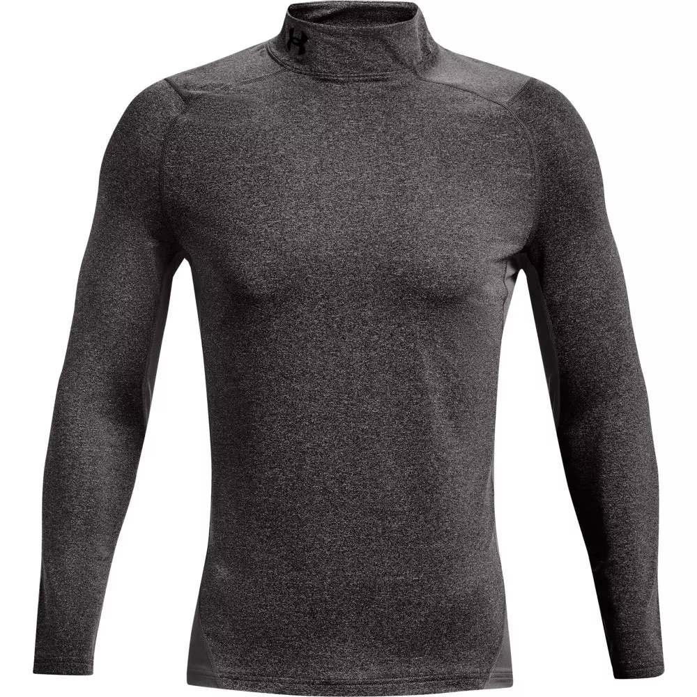 Men's ColdGear Fitted Mock-Charcoal - 5